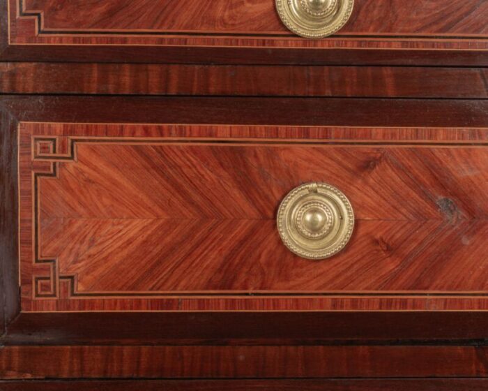 18th century louis xvi marquetry commode 6148