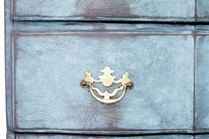 18th century scandinavian painted oak commode 7