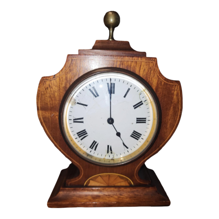 1912 french duverdrey and bloquel mahogany clock with sandoz freres movement 0398