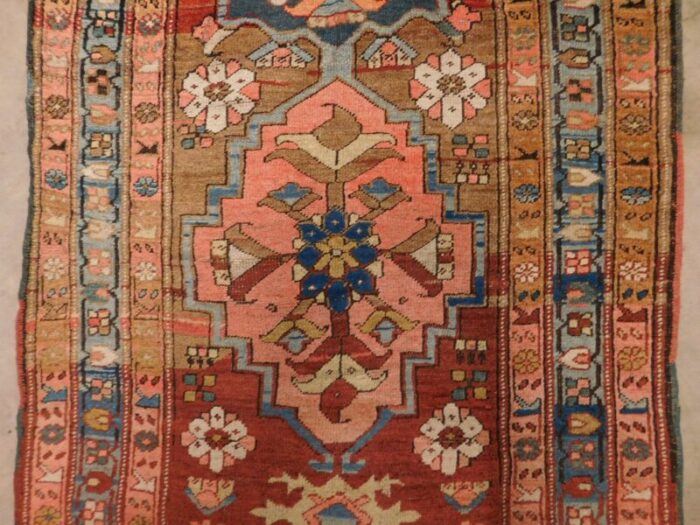 1920s antique persian runner rug 34x 103 0812