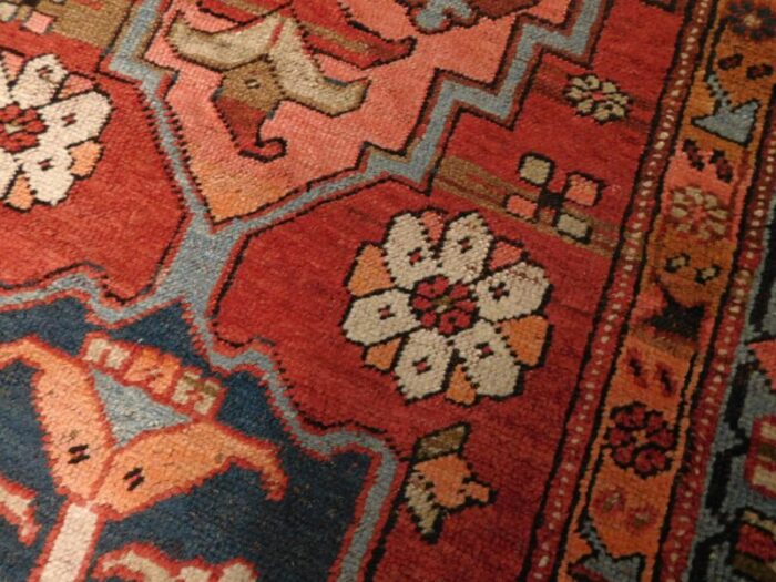 1920s antique persian runner rug 34x 103 2816