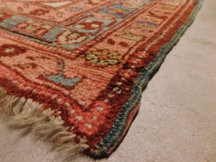 1920s antique persian runner rug 34x 103 5899