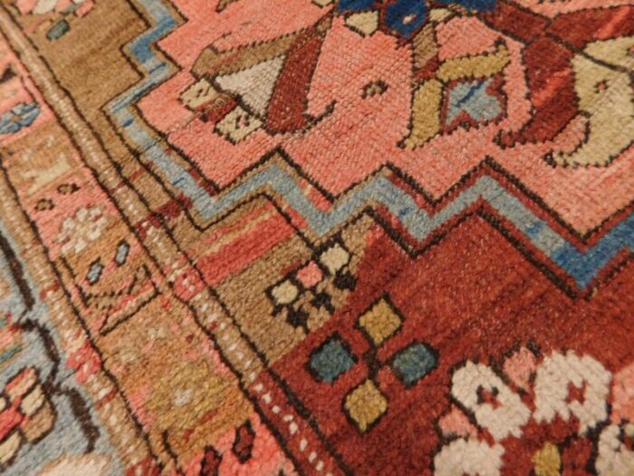 1920s antique persian runner rug 34x 103 7145