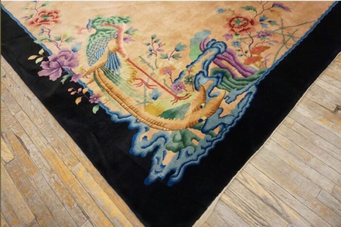 1920s chinese art deco carpet made by nichols workshop 9746