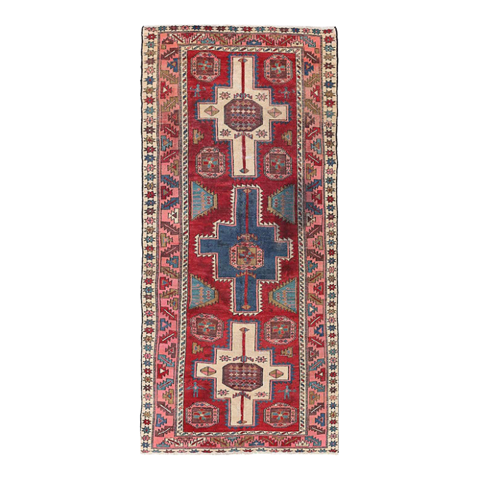 1920s persian antique karajeh runner 0746