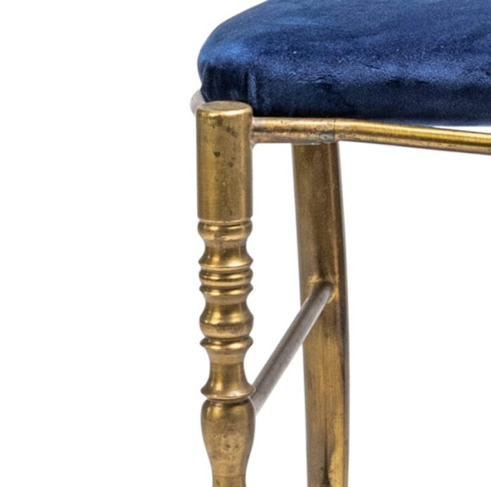 1950s brass chiavari chair 8084