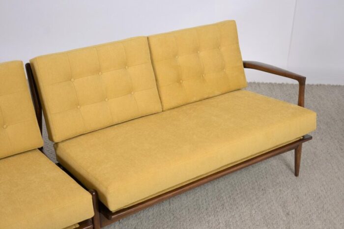 1960s danish sectional sofa teak craftsmanship meets mid century elegance 3463