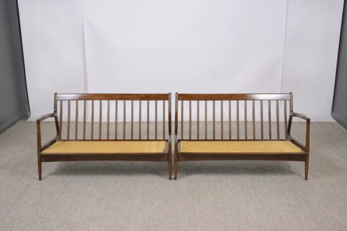 1960s danish sectional sofa teak craftsmanship meets mid century elegance 9423