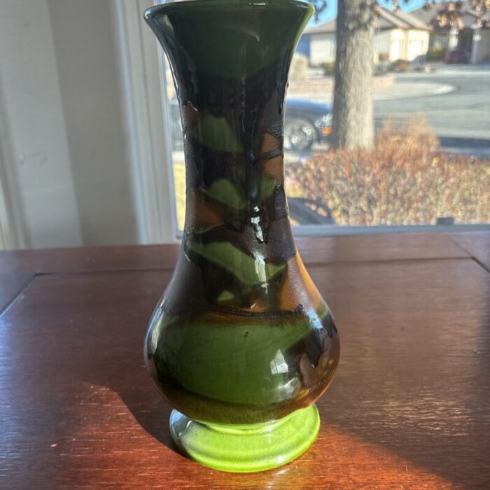 1960s royal haeger earth wrap vase 4603