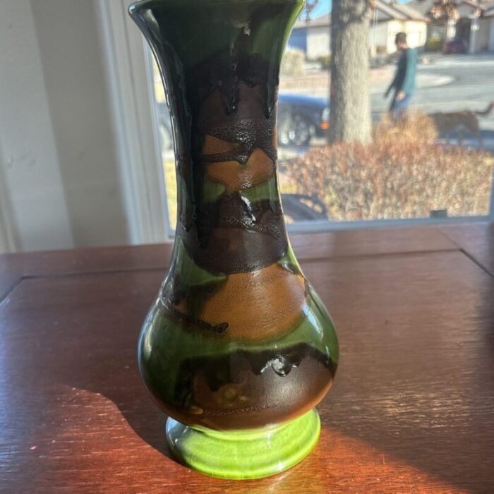 1960s royal haeger earth wrap vase 6062