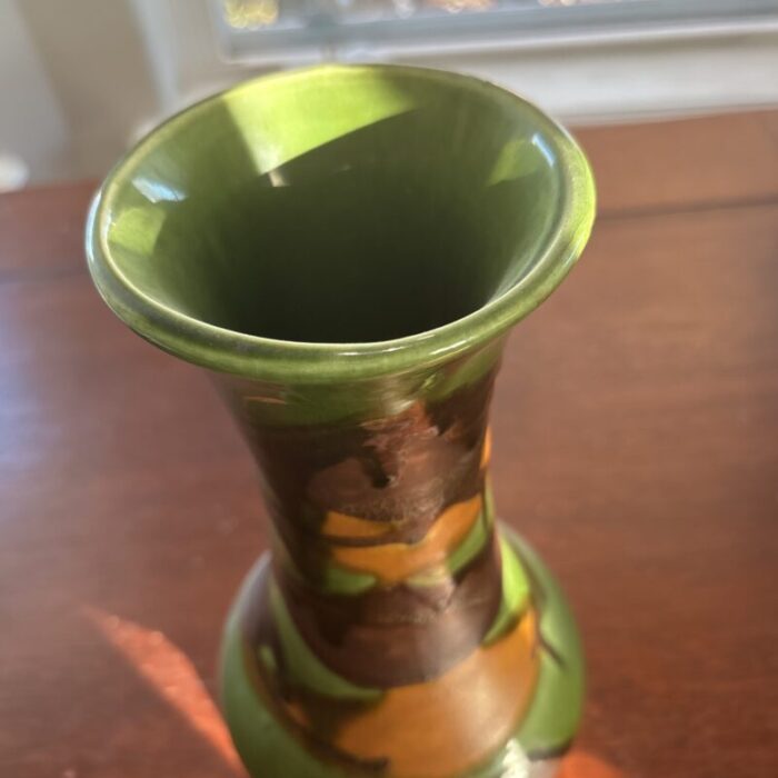 1960s royal haeger earth wrap vase 7736