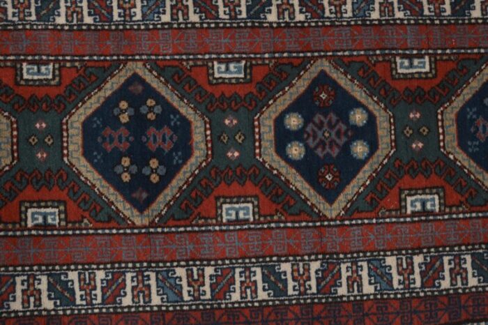 1960s turkish oushak runner rug 22 x 104 9020