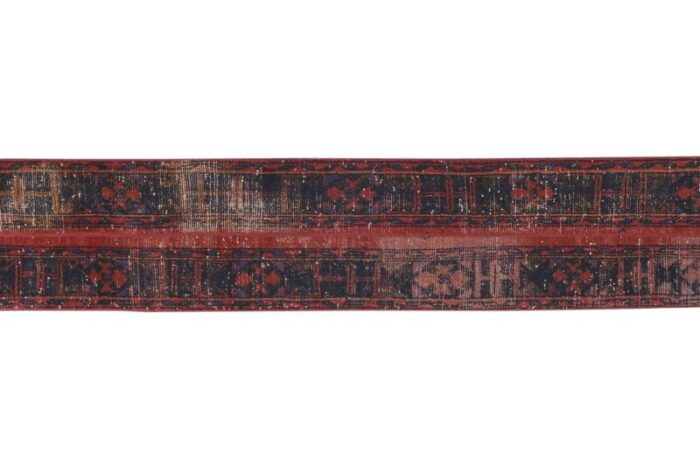 1960s vintage turkish oushak runner rug 1933