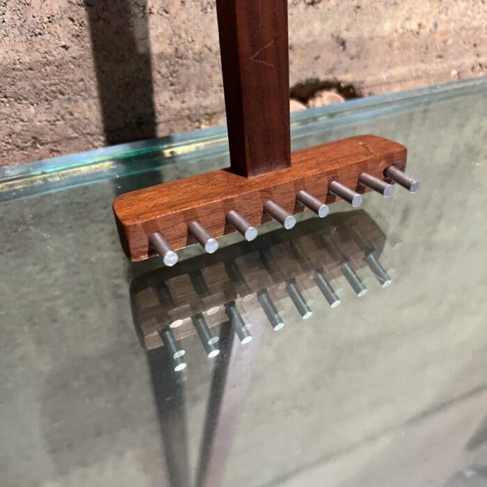 1964 ray simpson original teakwood tool rake grate 5615