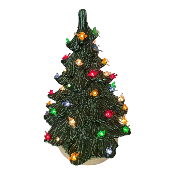 1970 ceramic christmas tree large size 3050