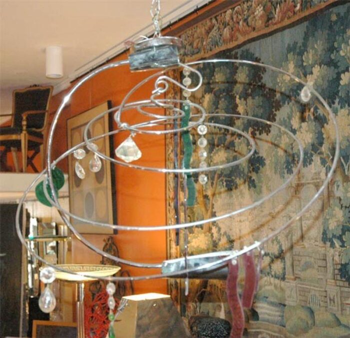 1970s ilione chandelier by toni cordero di montezemolo for artemide 8425