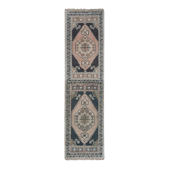 1970s turkish long and narrow runner rug 2940