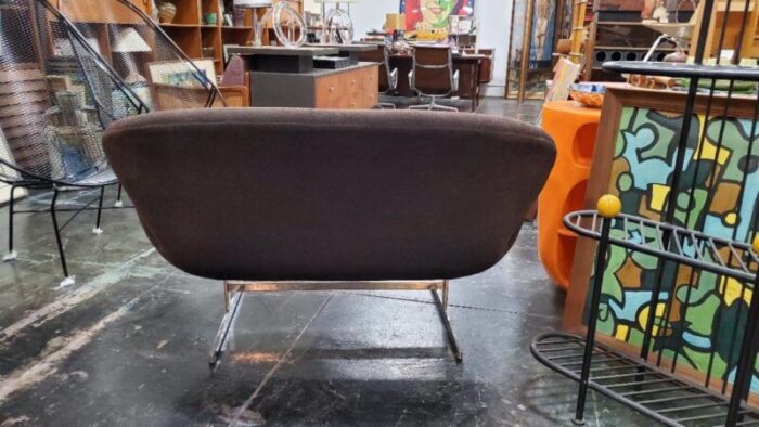 1990s danish style loveseat attributed arne jacobsens swan sofa 8715