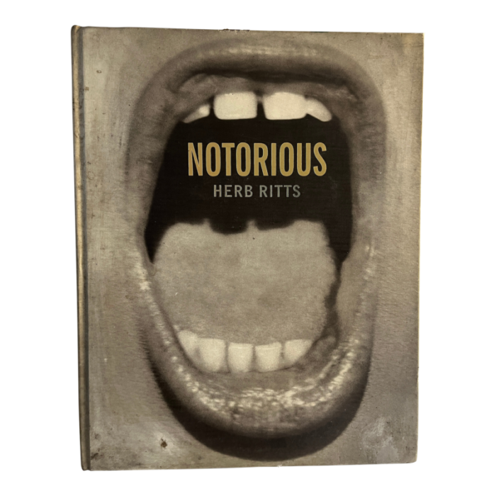 1992 herb ritts notorious book 1164