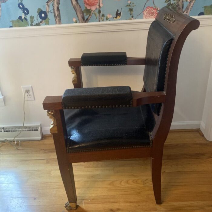 19th century french empire armchair 7705