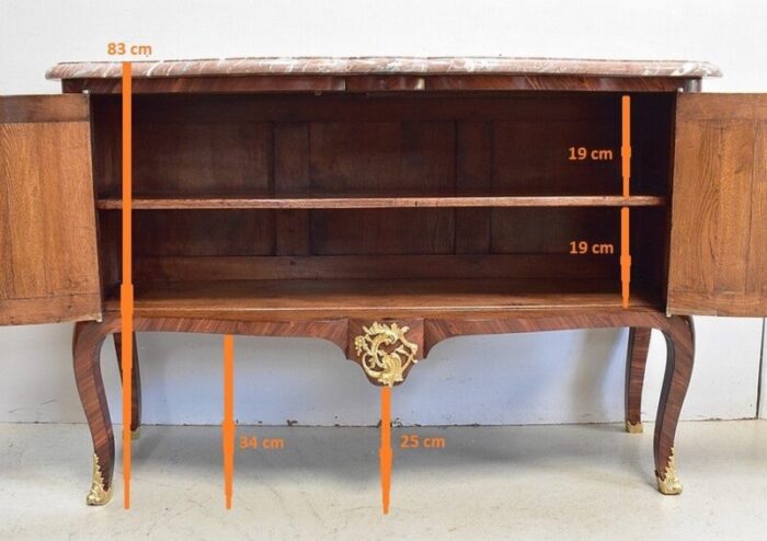 19th century louis xv style kingwood serving buffet 28