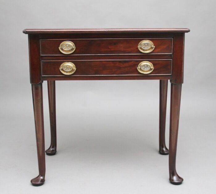 19th century mahogany side table 1