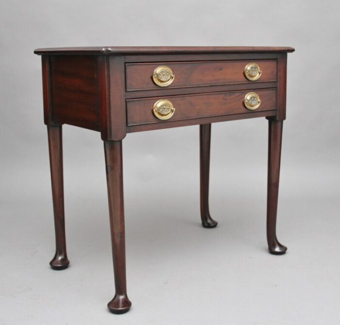 19th century mahogany side table 8