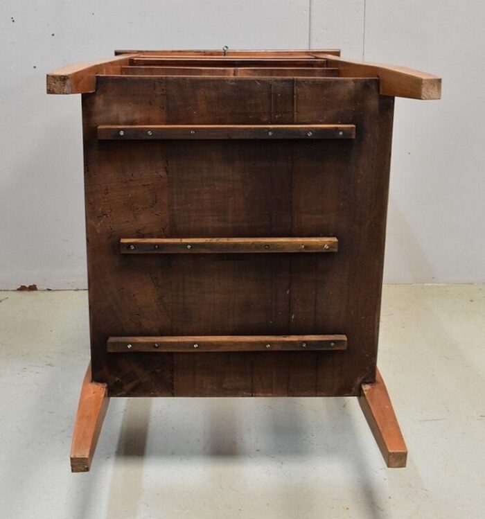 19th century solid walnut notary desk 33