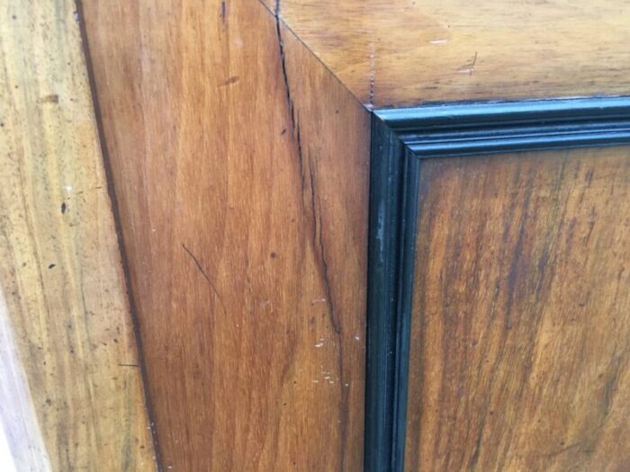 19th century walnut chest of drawers 7