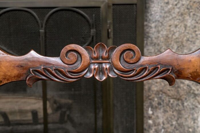 19th century william iii period english carved mahogany side chairsa pair 5301