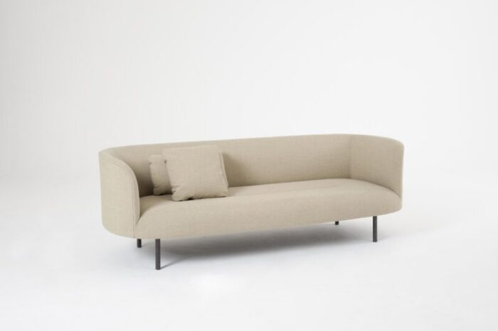 2 seat continuous sofa by faudet harrison 2