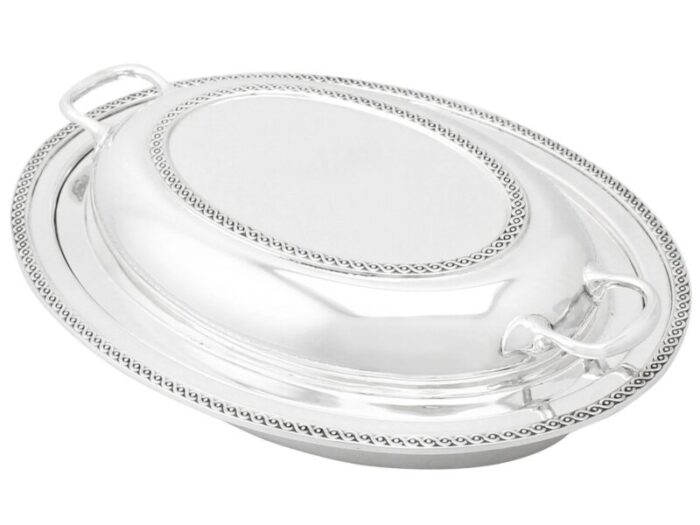 A4472b silver entree dish master