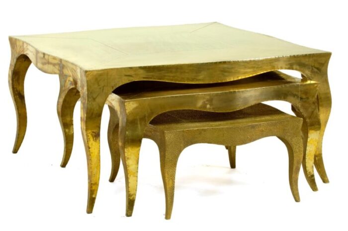 T 265 Brass Louise Nesting Tables 3 master 1