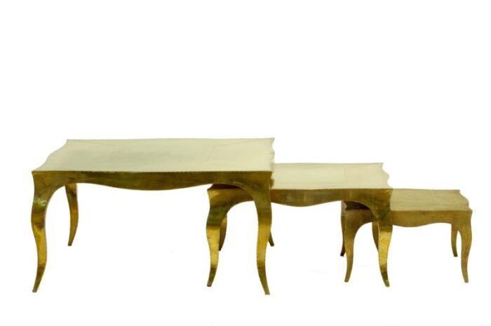 T 265 Brass Louise Nesting Tables 6 master 1