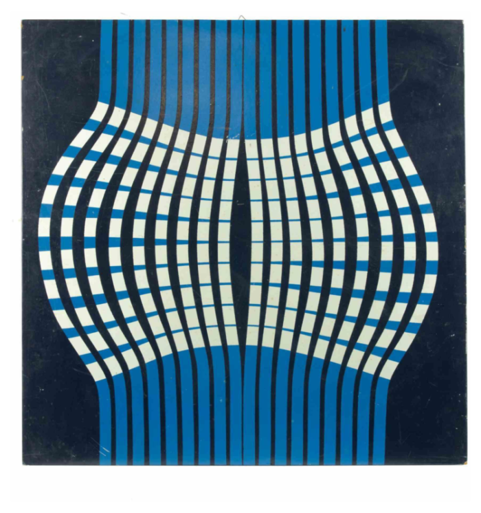 aldo moriconi geometric composition enamel on wood 1967 2579