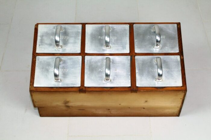 aluminium spice board 1930s 12