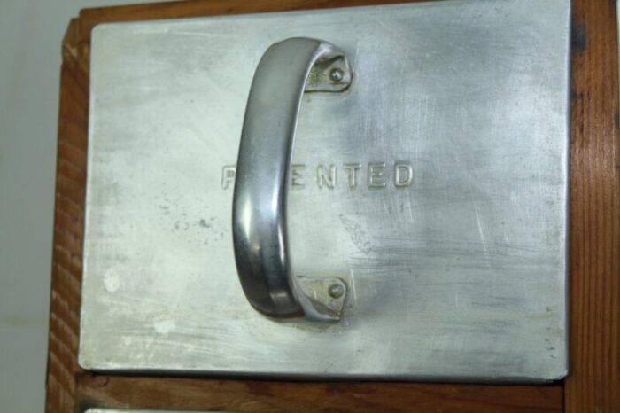 aluminium spice board 1930s 8