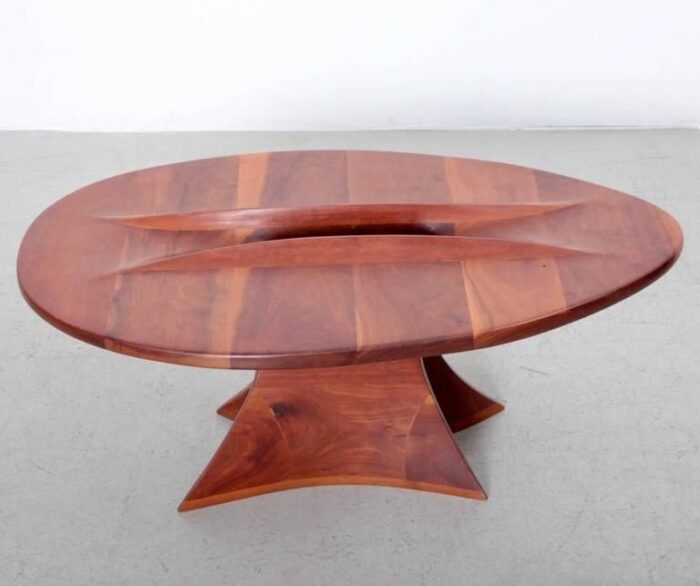 american studio free form coffee table 1970s 4