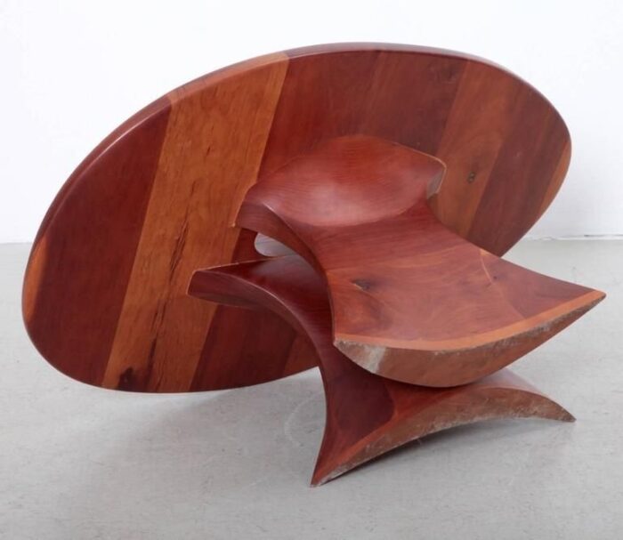 american studio free form coffee table 1970s 5