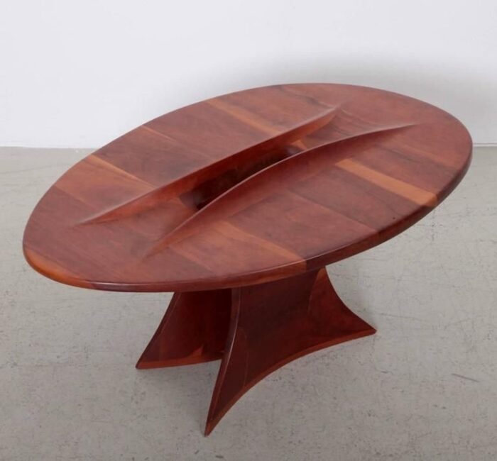 american studio free form coffee table 1970s 8