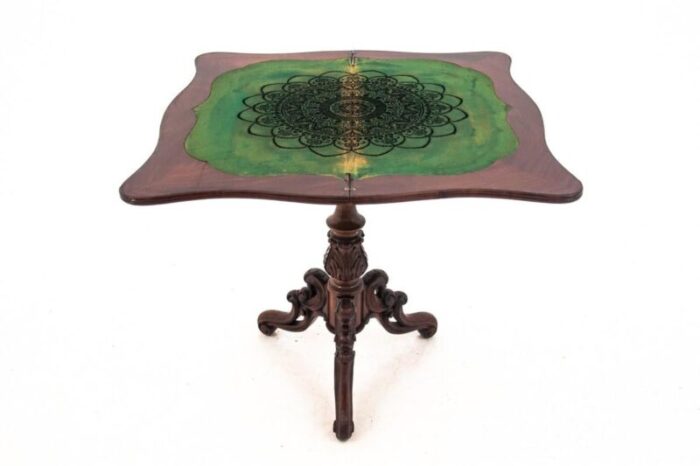 an antique karciak table from around 1920 4 master