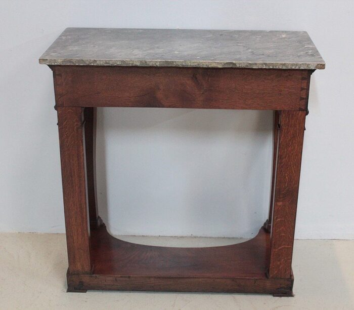 antique 19th century mahogany console table 2