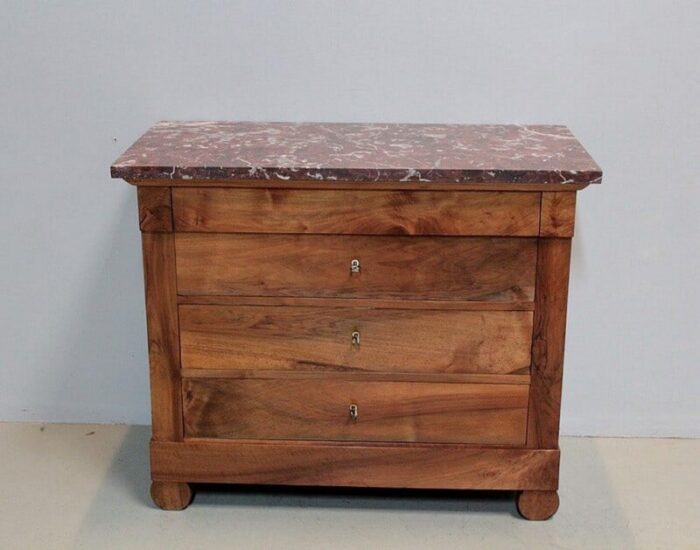 antique 19th century walnut dresser 1