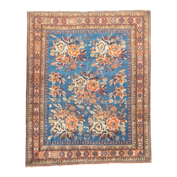 antique afshar rug 411 x 61 3175