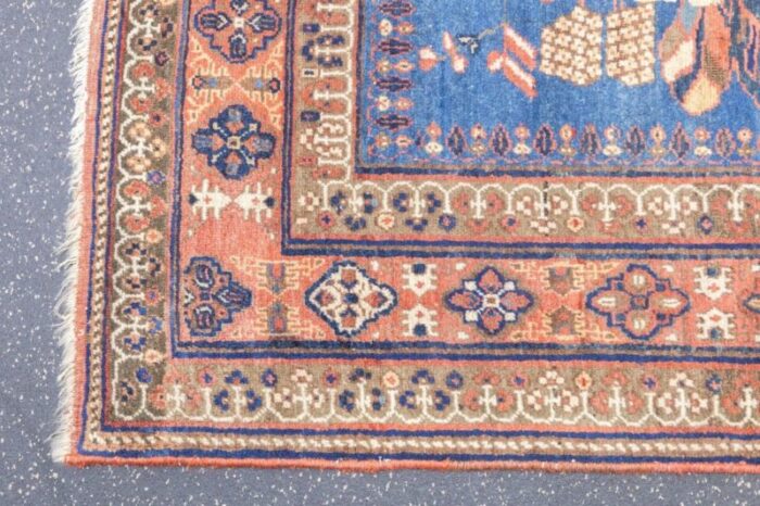 antique afshar rug 411 x 61 8086