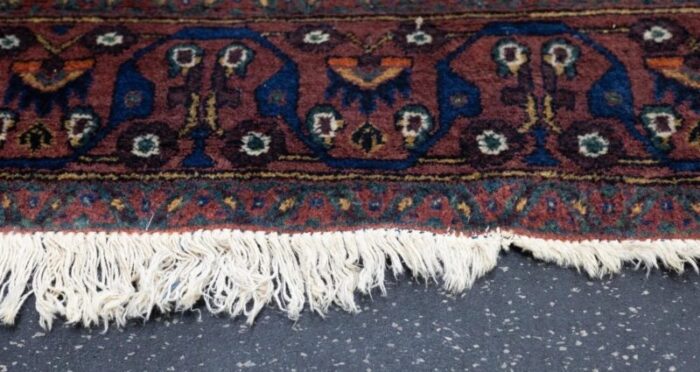 antique afshar rug 511 x 74 9107