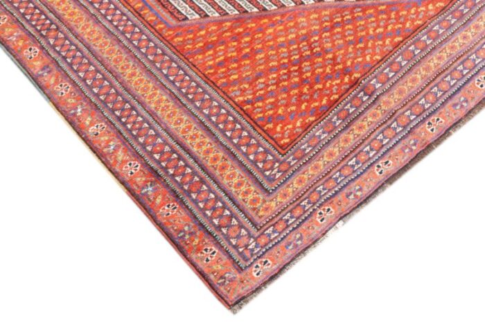 antique afshar rug 73 x 1011 4325