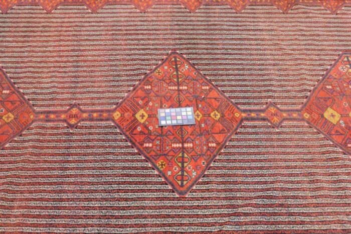 antique afshar rug 73 x 1011 8254