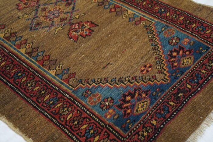 antique bakshayesh rug 24 x 41 0099