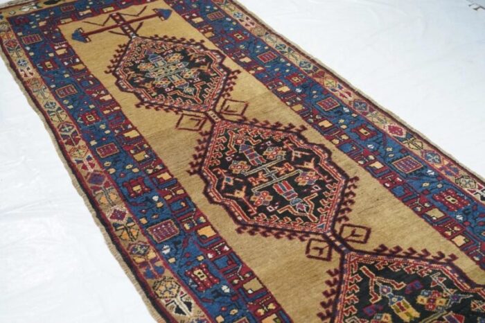 antique bakshayesh rug 36 x 143 7504